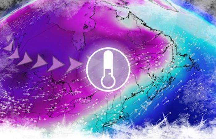 Nearly 20° above normal: an anomaly will end in Quebec