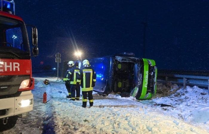 Two dead and several injured in FlixBus bus accident