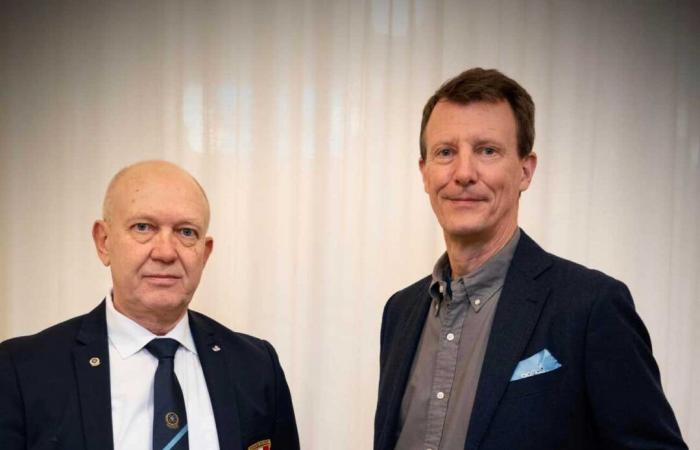 Prince Joachim meets veterans in the New Year