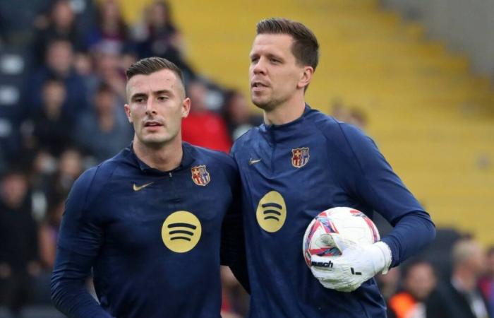 Barcelona’s Inaki Pena dropped for Wojciech Szczesny over lateness – Hansi Flick