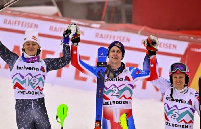 Slalom in Adelboden: Braathen takes first podium place for Brazil ++ Noël wins ++ Nef and Rochat in the top 10