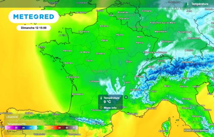 less than -10°C this morning! Temperatures will drop again!