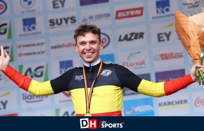 Belgian cyclocross championships: Aaron Dockx crowned Belgian champion among the Espoirs after a sprint with Yordi Corsus