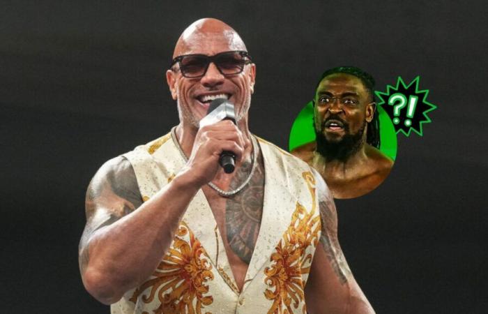 Oba Femi accuses The Rock of stealing his moment at NXT New Year’s Evil