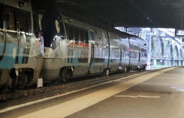 300 passengers evacuated from a train and sheltered at Bayonne station