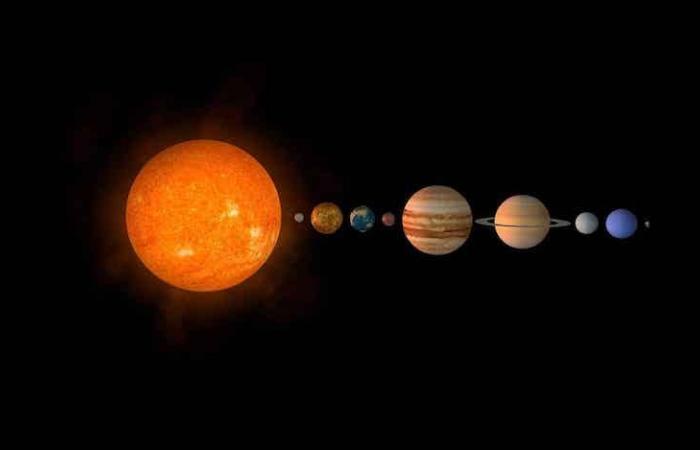 The spectacular alignment of the planets in January 2025