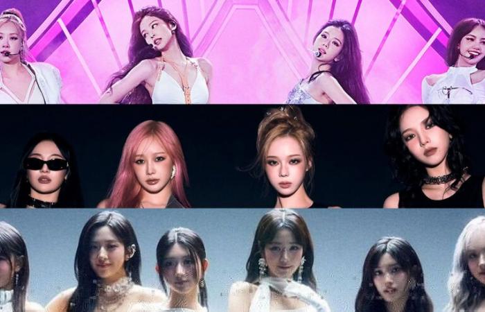 TOP 30 by reputation of K-Pop girlgroups from January 2025 – K-GEN