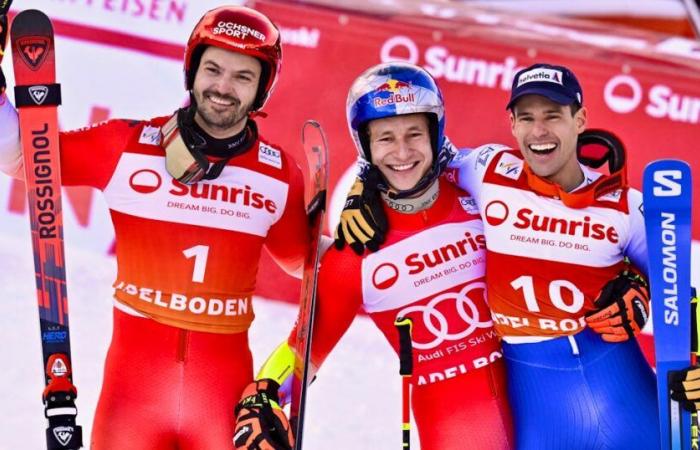 Giant of Adelboden: Glory day for Switzerland! Odermatt wins ahead of Meillard