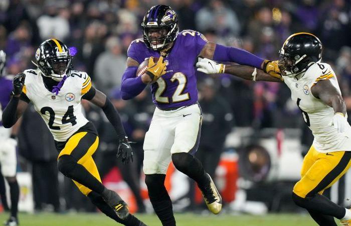 Ravens bully the Steelers in the first half and don’t look back in 28-14 wild-card victory