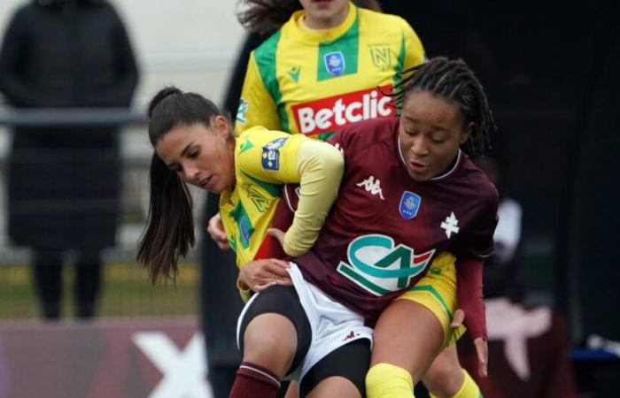 Pictures. End of the Coupe de France adventure for the girls of FC Metz, beaten by Nantes