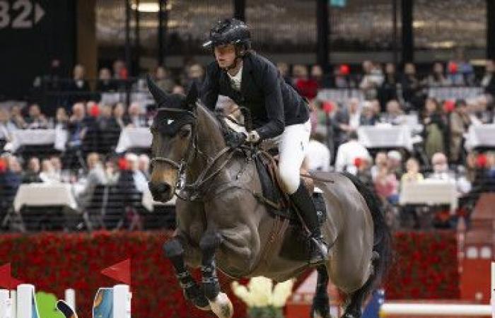 Fuchs at the foot of the podium in Basel