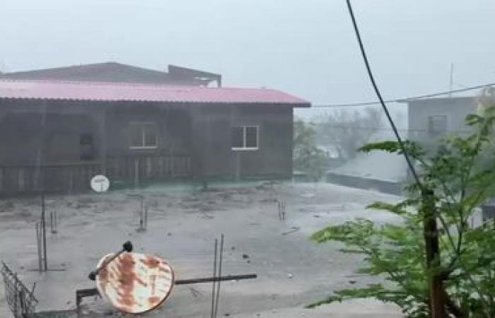 the archipelago hit again, one month after the passage of cyclone Chido