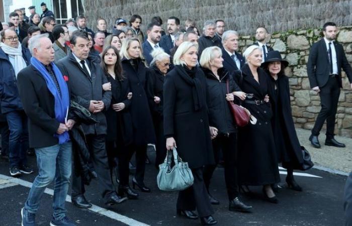 Jordan Bardella, Marine Le Pen… Who was present at Jean-Marie Le Pen’s funeral?