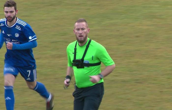 referees equipped with cameras, a first in Auvergne