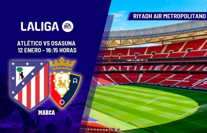 Atlético – Osasuna live