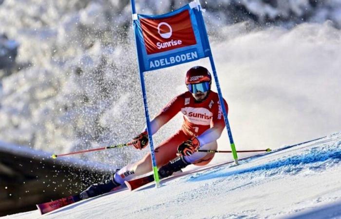 Adelboden giant: Meillard leads the way, Odermatt and Tumler follow closely