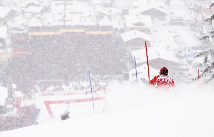 Adelboden: Swiss slalom riders don’t use the big stage