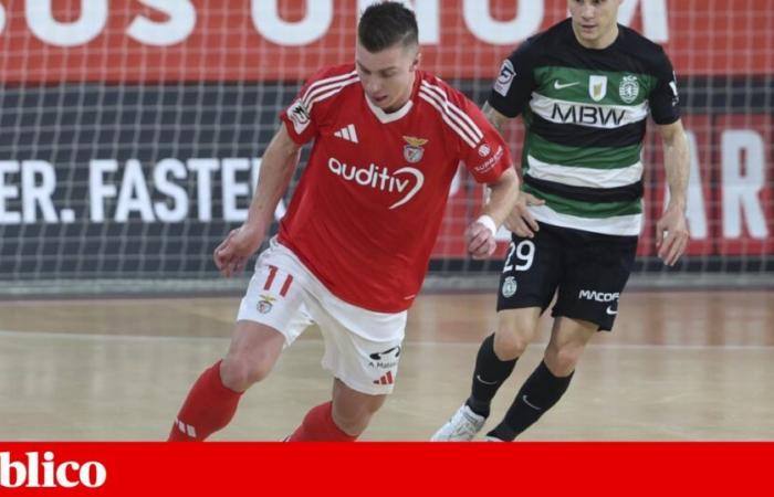 Draw in the futsal “derby” keeps Sporting ahead | Futsal