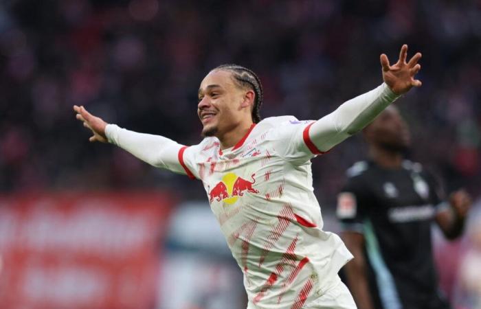 ???? Xavi Simons returns to action in style for RB Leipzig