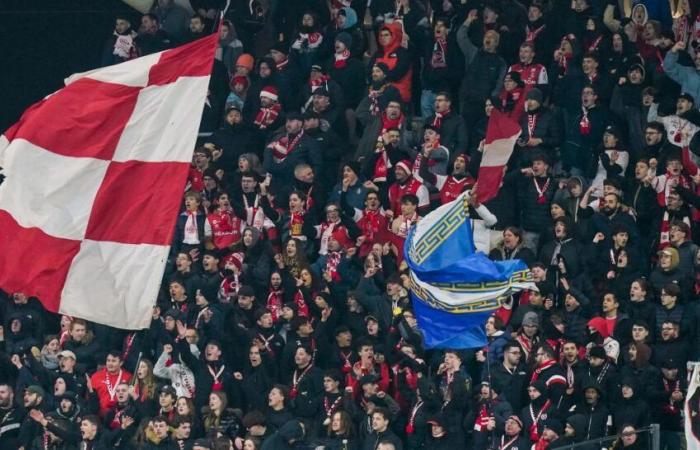 the anger of the supporters after the defeat against Nice