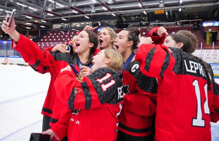 Canada takes gold at U18 Women’s World Championship