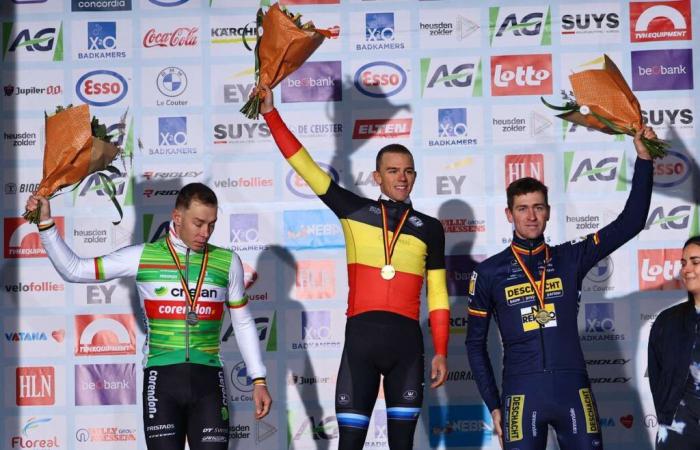 Cyclo-cross: Thibau Nys champion of Belgium in the absence of Van Aert