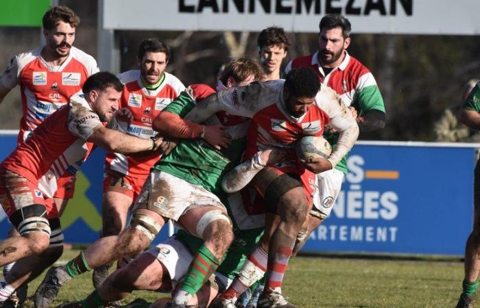 Rugby Amateurs (National 2): ​​Lannemezan gets off to a bad start to the year against Saint-Jean-de-Luz