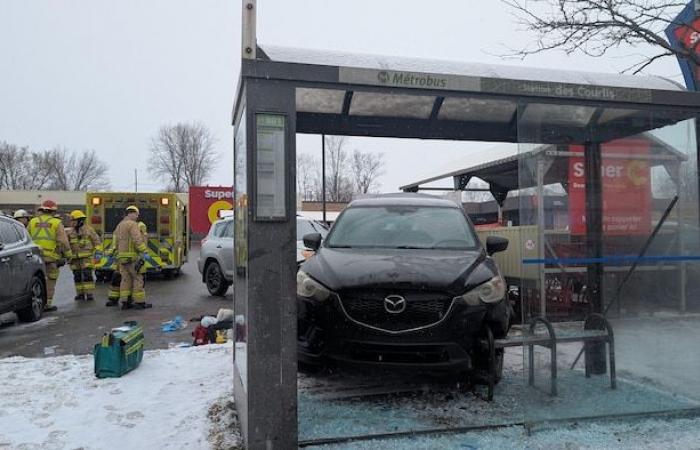 A pedestrian injured in a parking lot in Charlesbourg