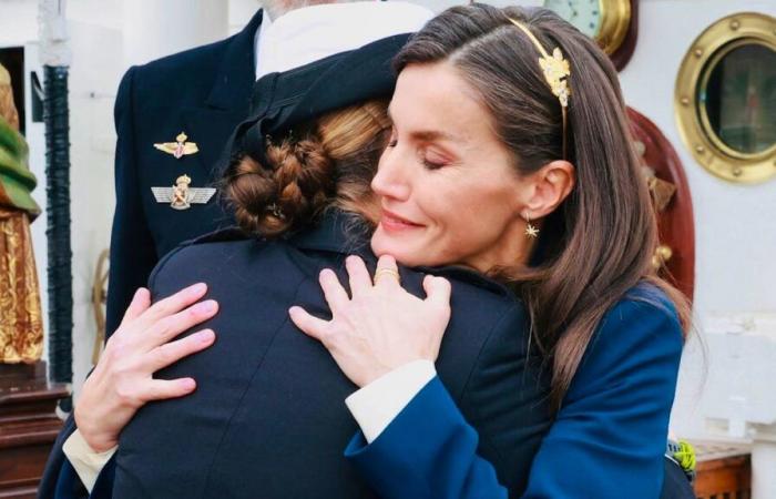 Spain: Queen Letizia’s tears as she lets Leonor go to sea