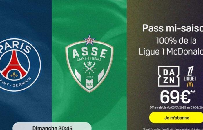 Saint-Etienne streaming: watch the match live thanks to this incredible deal