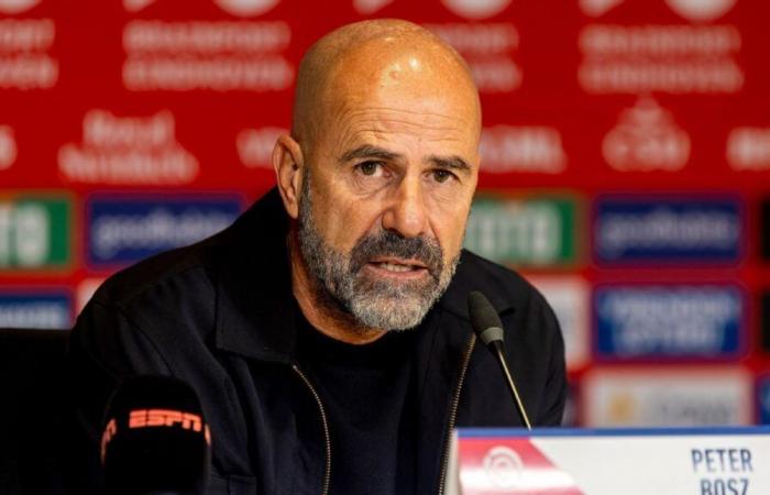 Peter Bosz ‘acts’ to be happy with a point but is not happy in conversation with ESPN