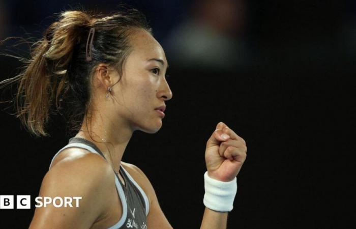 Australian Open 2025: Zheng Qinwen and Mirra Andreeva win on rain-disrupted first day