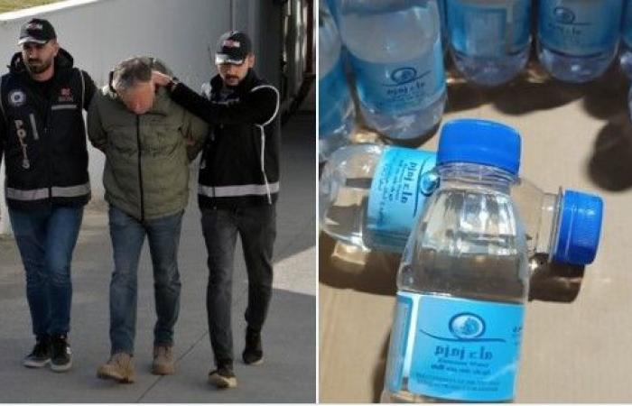 Arrest of factory owner who sold tap water to residents under the name Zam Zam water