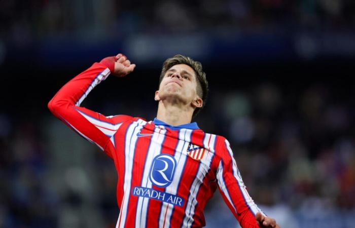 Julián Álvarez offers the throne of Liga to Atlético – Liga – J19 – Atlético-Osasuna (1-0)