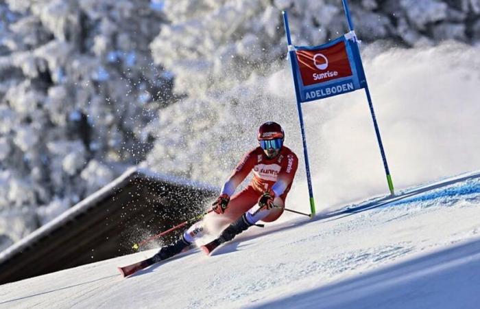 Alpine skiing: Swiss in a good starting position after the 1st run in Adelboden