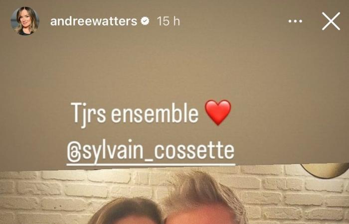 “Always together”: Andrée Watters shares a rare photo of her and her lover Sylvain Cossette