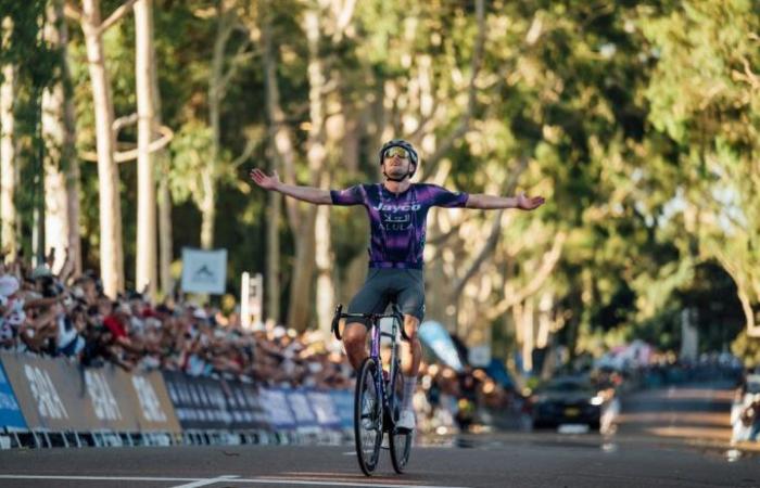 Cycling. Road – Australia – Luke Plapp offers victory to a great Luke Durbridge