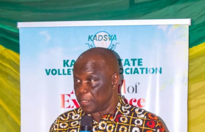 Kaduna Volley surprises NVBF’s Nimrod with Excellence Award