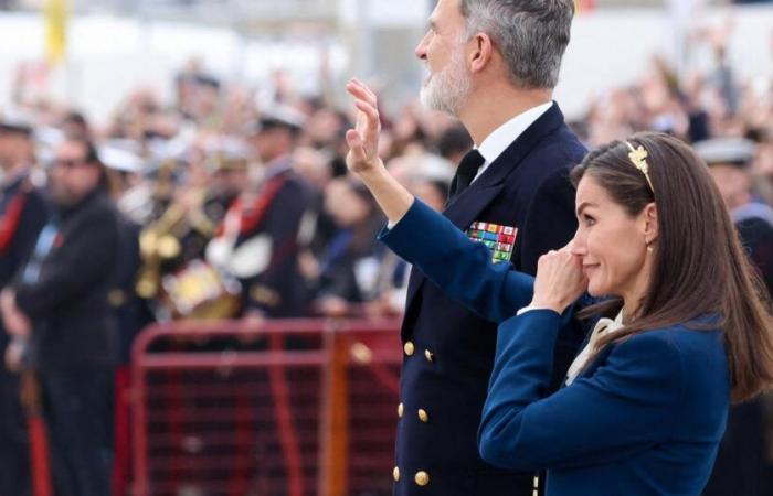 the touching farewells of Letizia of Spain and King Felipe VI to their daughter Leonor