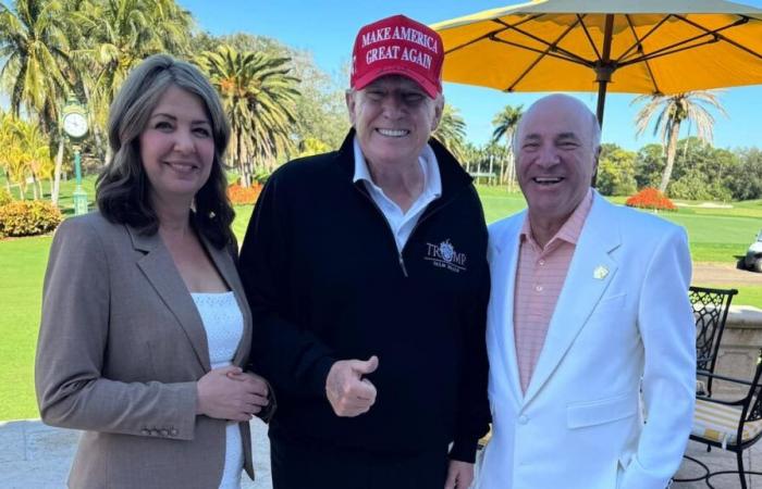 Alberta Premier meets Donald Trump at Mar-a-Lago