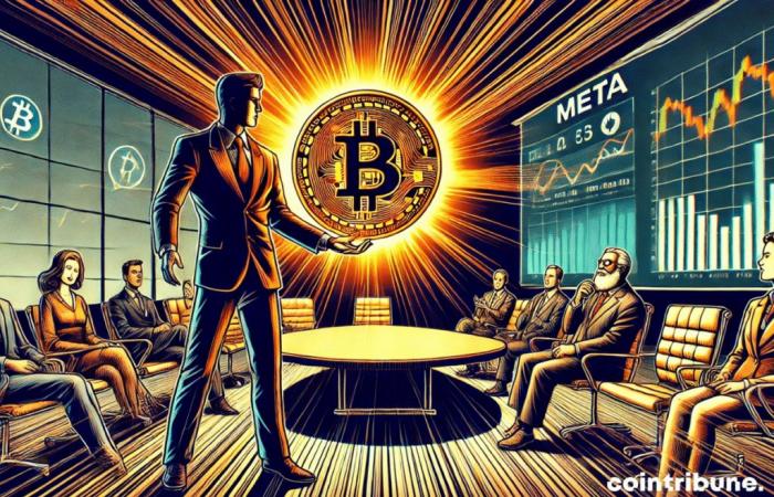 A shareholder suggests that Meta invest its cash in Bitcoin