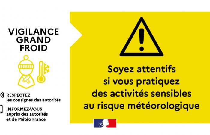 Côte-d’Or placed on yellow alert Extreme cold – News