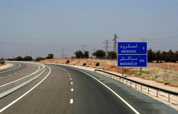 Warning about the danger of mentally ill people on the highway between Agadir and Marrakech