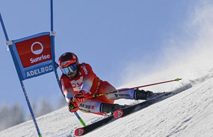 Loïc Meillard leads the first round, Odermatt 3rd – rts.ch