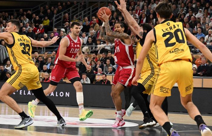 BASKETBALL (Betclic Elite): Elan Chalon overcomes La Rochelle, between contrasts and paradoxes