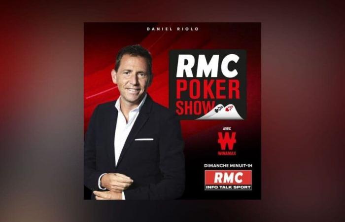 The complete RMC Poker Show from January 12, 2025 with Gaëlle Baumann, Hugo Fraissinet (founder of the drink brand “Bluff”) and Baptiste Sobale live from the Grind house