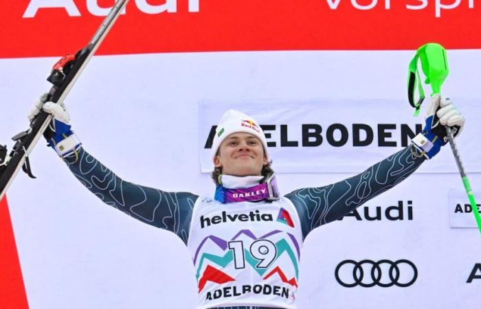 Brazilian ski star Lucas Pinheiro Braathen inspires Adelboden