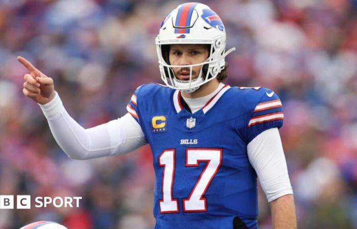 NFL play-off results: Josh Allen to face Lamar Jackson after Bills beat Broncos, Eagles beat Packers in wildcard round