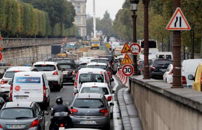 Bordeaux ranks first among the most congested cities in France, ahead of Paris