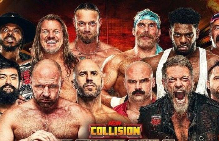 12-Man Tag Team Match Set For AEW Collision: Maximum Carnage